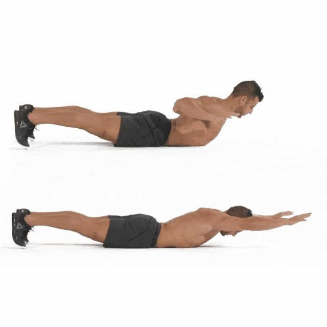 Gerakan untuk Membentuk Otot Punggung Tanpa Harus ke Gym